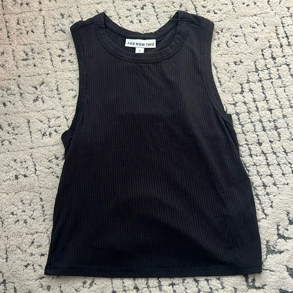 And now this plain black tank top - Picture 1 of 3